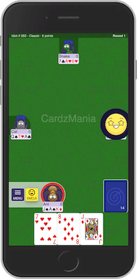 Play Idiot online free. 2-12 players, No ads